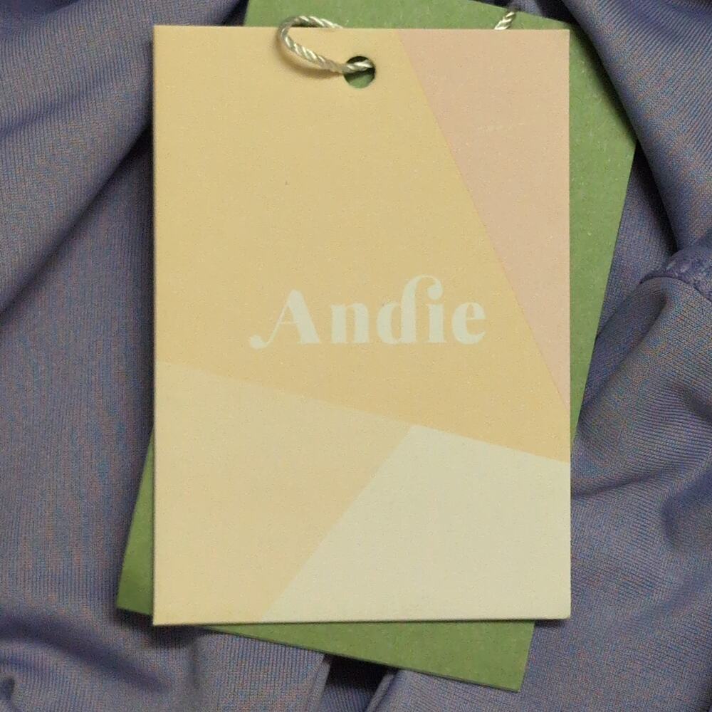 Andie The Ibiza One Piece Iris Long Torso Tall Swim Bathing Suit Size MT New - Picture 10 of 12